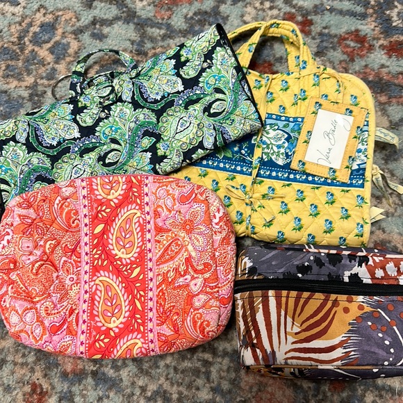 Vera Bradley Handbags - VERA BRADLEY MAKEUP BAG BUNDLE